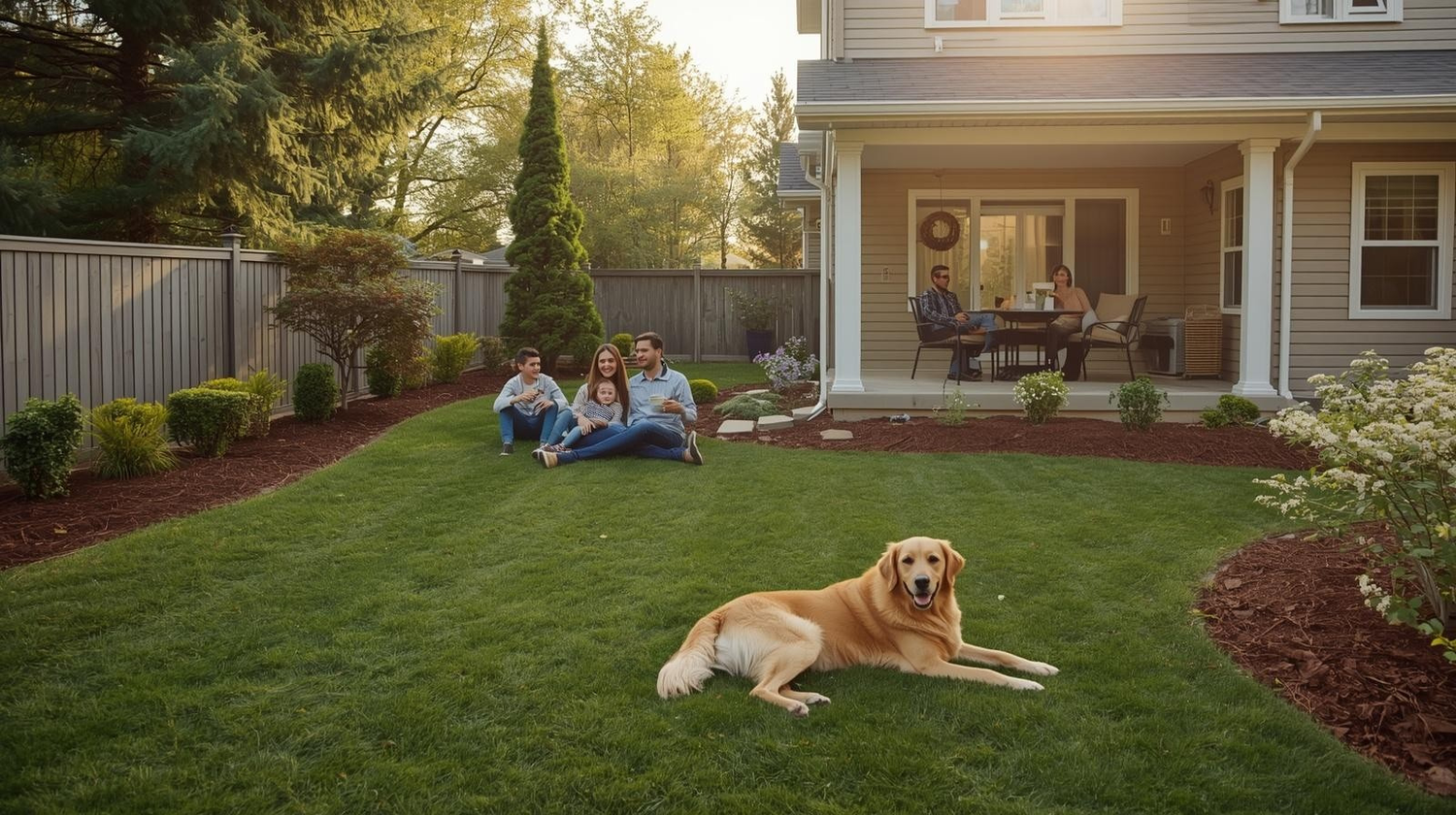 Lawn Fertilization and Aeration with Overseeding Program - GreenFront Property Maintenance