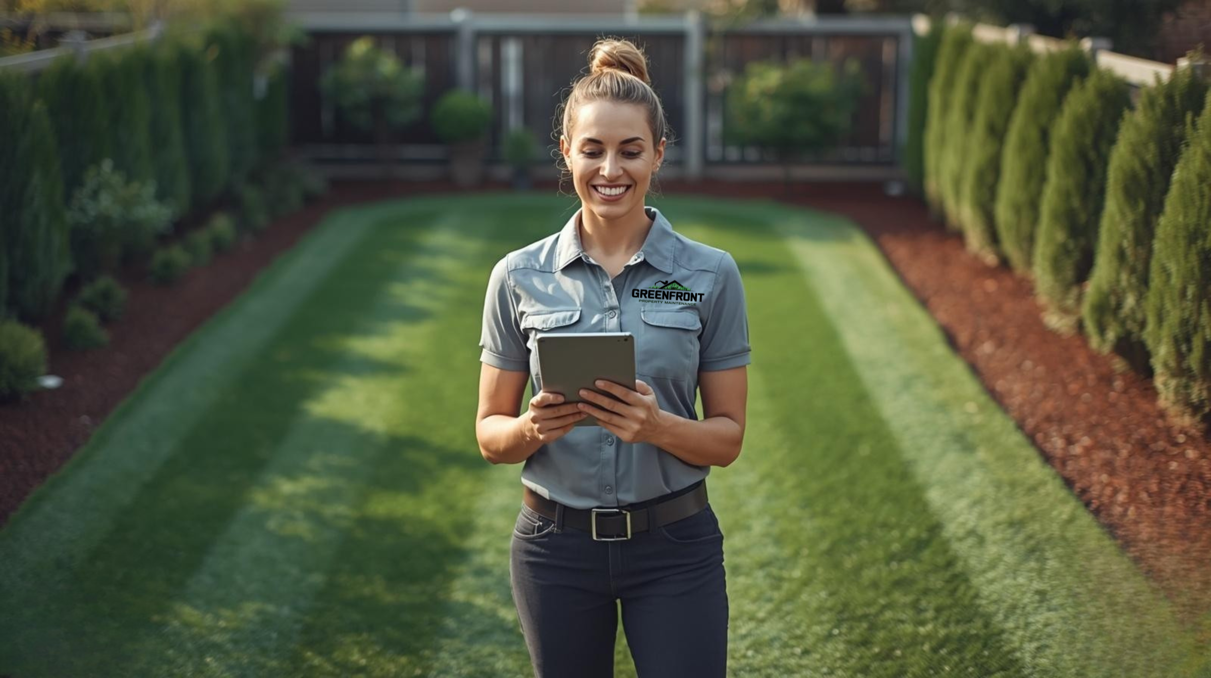 Lawn Fertilization and Aeration with Overseeding Program - GreenFront Property Maintenance