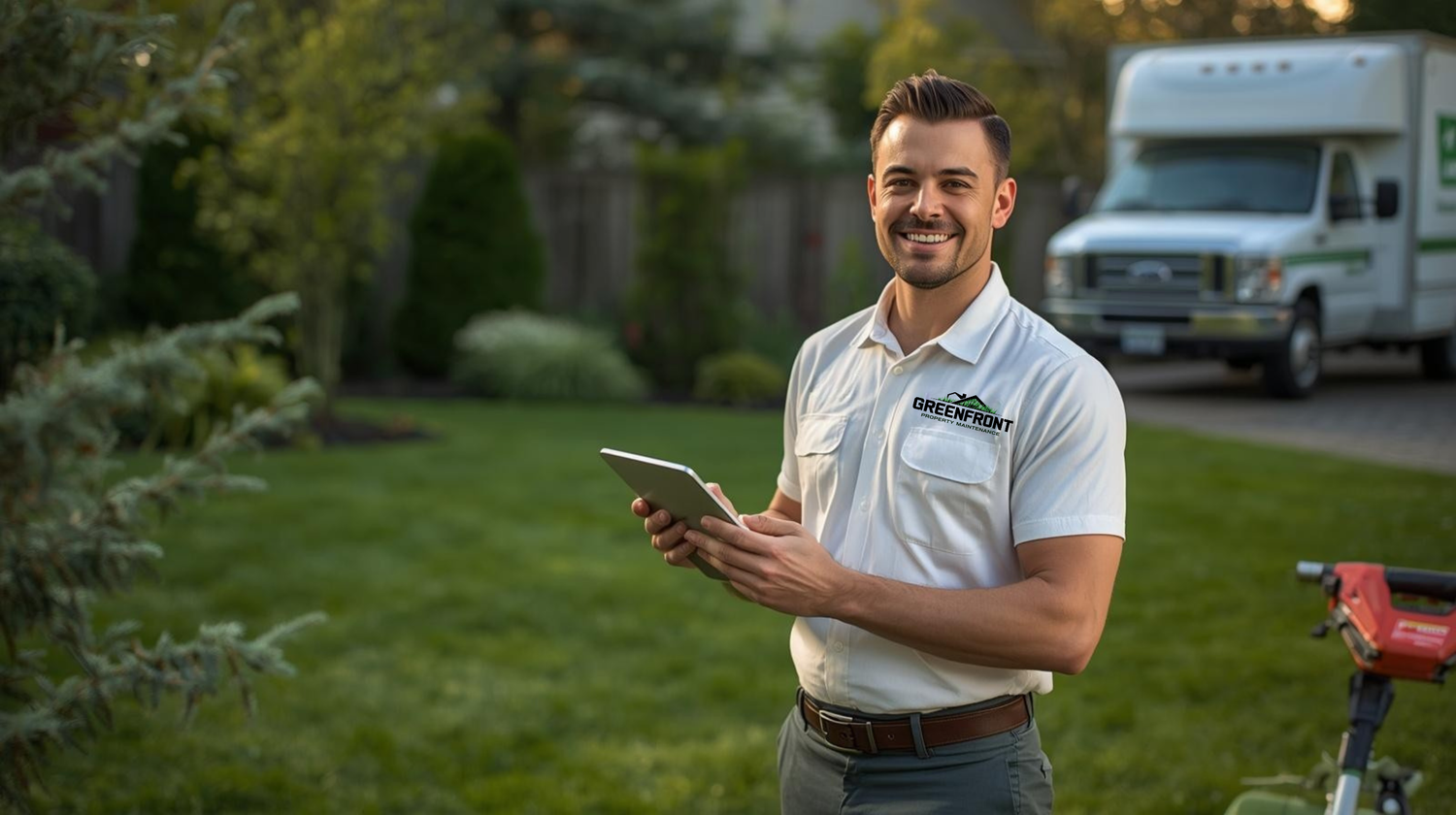 Lawn Fertilization and Aeration with Overseeding Program - GreenFront Property Maintenance